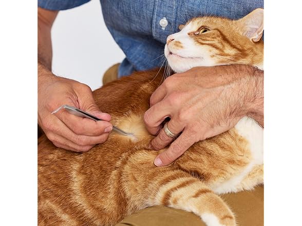 Tweezerman Pet Dog & Cat Tick Remover Tweezer Kit