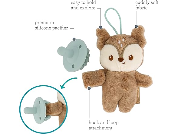 Infantino Snuggle & Soothe PaciPal