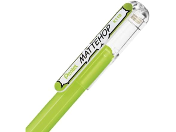 Pentel Matte Hop Sweet Color Ballpoint Pen, 7 Colors