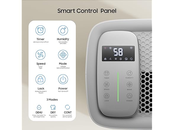 ANDTE 4500 Sq.Ft dehumidifier