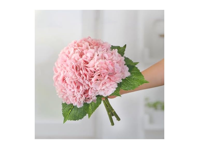 Kmise Hydrangea Artificial Flowers, 22”