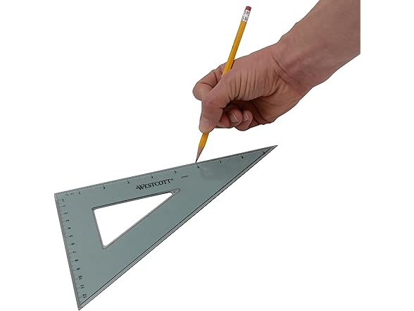 Westcott 10-Inch 30/60/90 Triangle Set