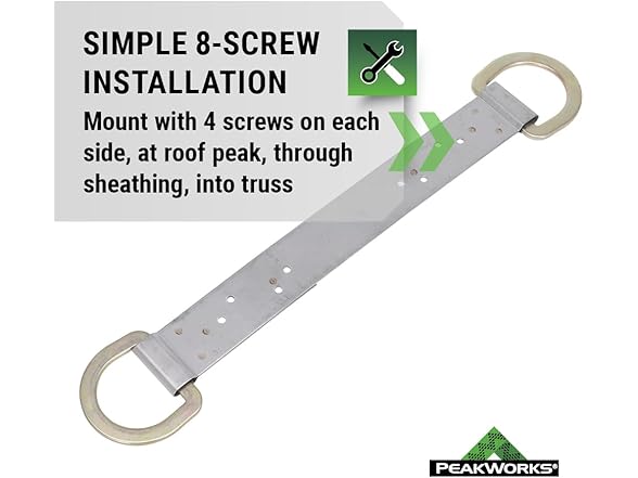 Peakworks Temporary Roof Anchor Bracket