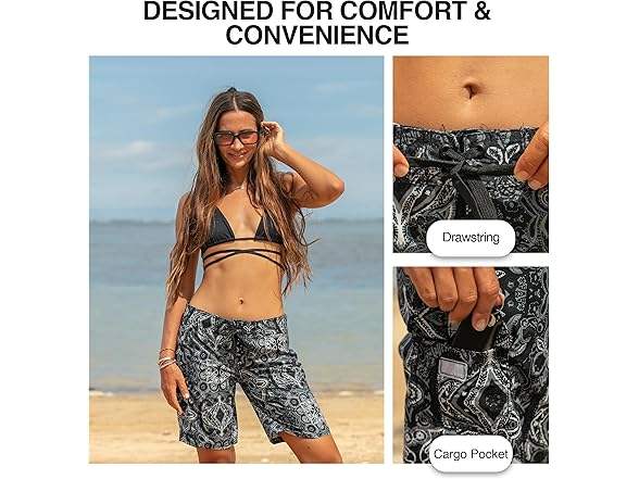 Kanu Surf Women's Black Board Short (12)