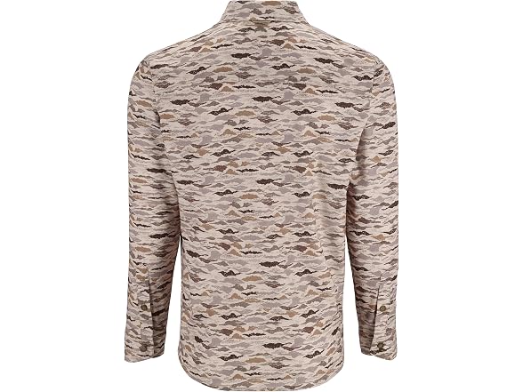 Simms Men's (S) Challenger LS Shirt Sand Riverbed