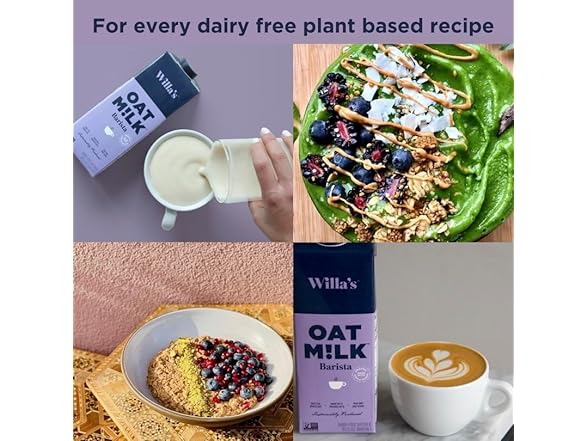 Willa's Barista Oat Milk, 32oz