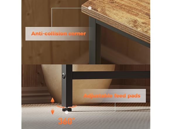 Mericonia L Shaped Computer Desk