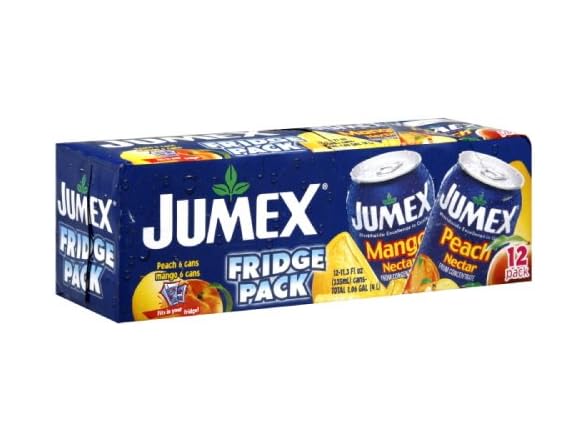 Jumex Mango (6) and Peach (6), 12 Count