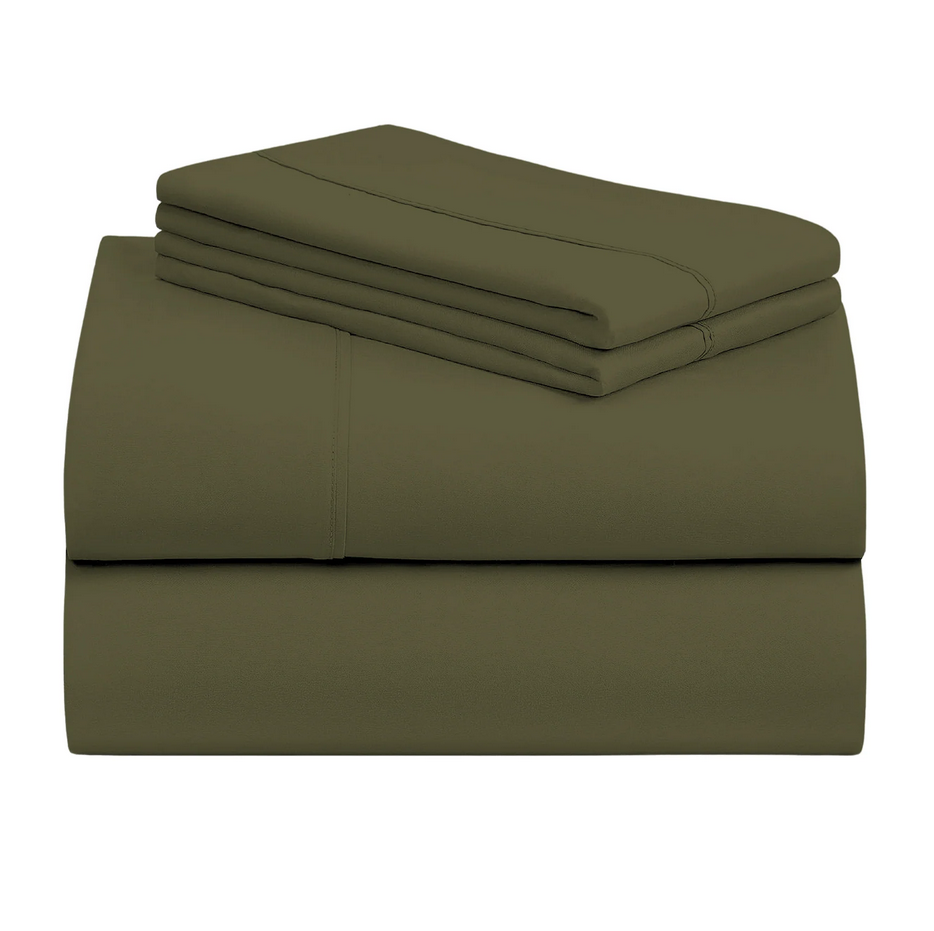 Ultra Cozy 100% Cotton 4-Piece Bed Sheet Set - Gallery 14