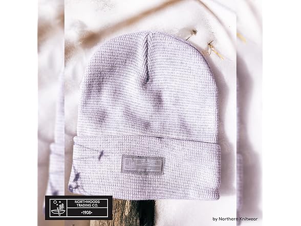 Northern Knitwear Wool Blend Cuffed Beanie