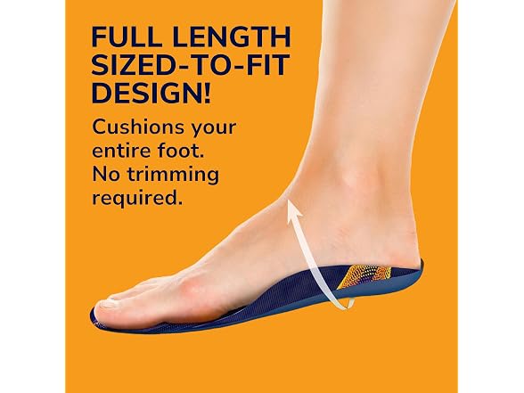 Dr. Scholls Plantar Fasciitis Sized to Fit Pain