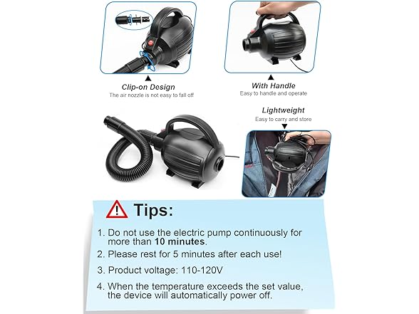 VEBESYET Electric Air Pump