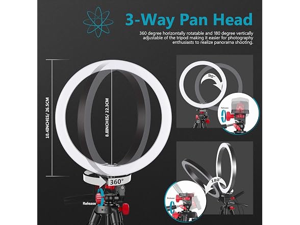 Neewer 10-inch LED Ring Light Selfie