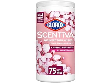 $4.14, Was $5.52, 25% Off! Clorox Scentiva Disinfectant Wipes dealfomo