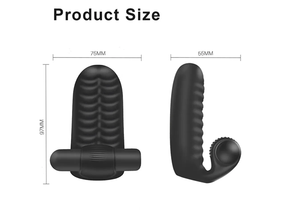 Double Finger Vibrator Massager