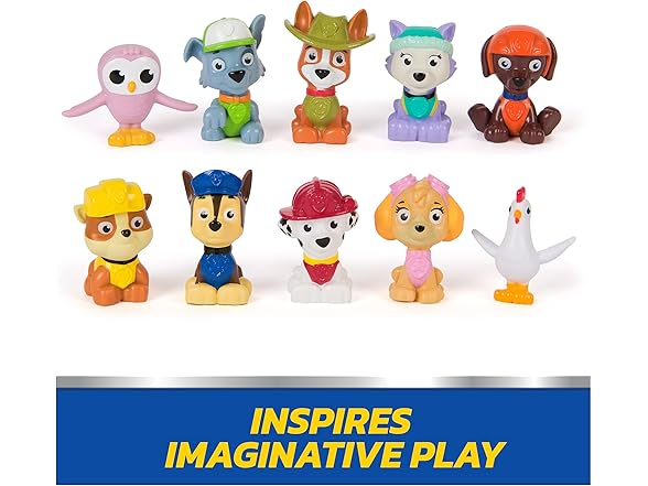 Paw Patrol Rewards Box Gift Pack, 8 Mini Figures