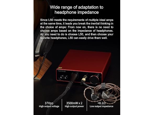 TOPPING L50 NFCA Headphone Amp SE/BAL