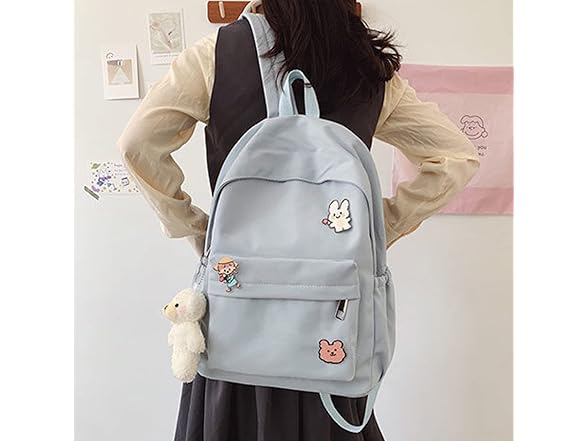 BILIPOPX Kawaii Aesthetic Laptop Backpack