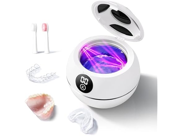 Ultrasonic Retainer & Denture Cleaner