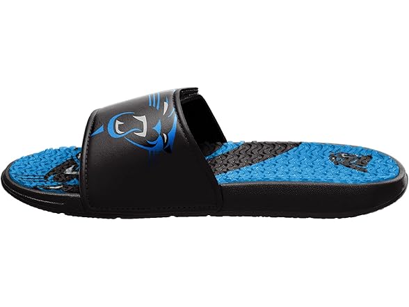 PANTHERS Mens Logo Gel Slides (S)