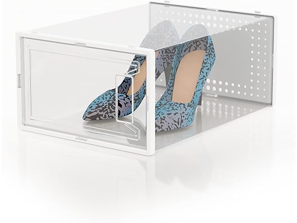 Secret Space 12 Pack Shoe Storage Organizer