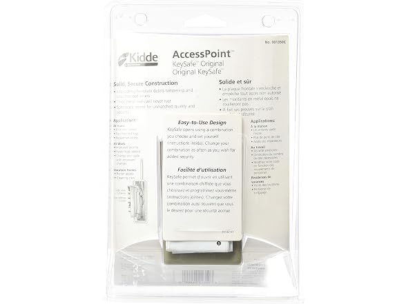 Kidde Lock Box, Padlock, 3 Keys