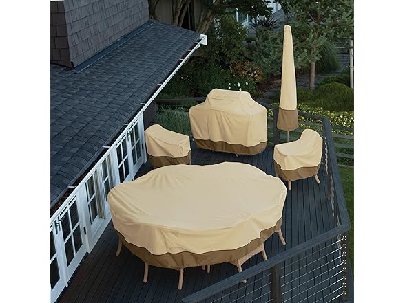 25.5 Inch Stackable Patio Chair Cover