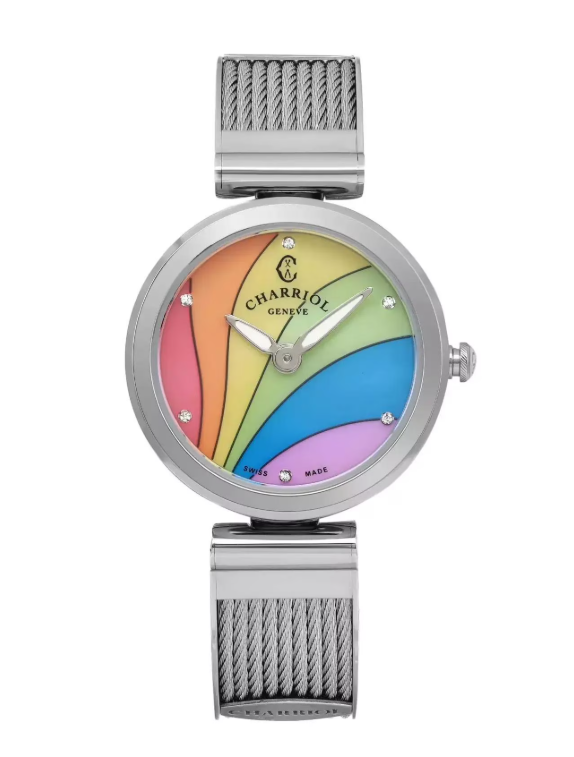 Charriol Forever Rainbow Ladies Watch - Gallery 5