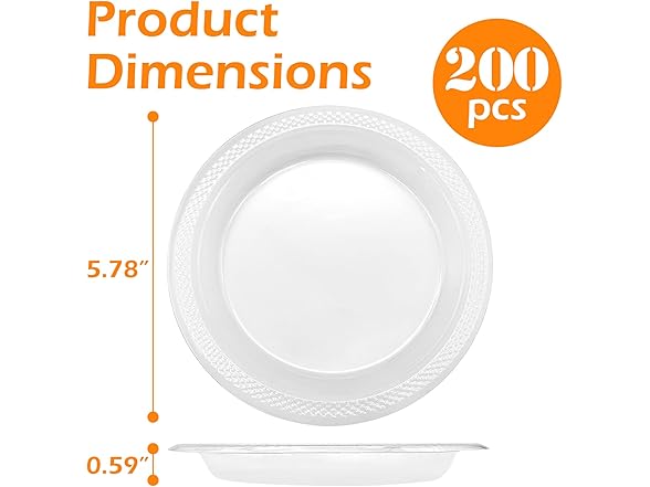 GGYKJSK Disposable Dessert Plates