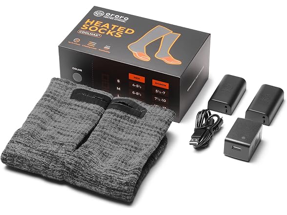ororo Heated Socks for Men Women,