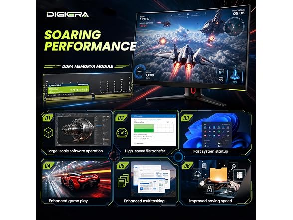 DIGIERA 16GB DDR4 Memory Module UDIMM