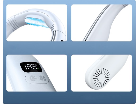 Cool Blades Neck Fan With Built-In AC