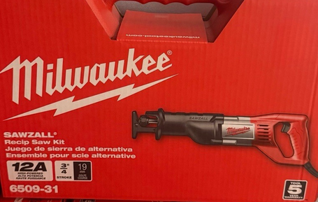 Milwaukee 6509-31 Recip Saw Kit - Gallery 2