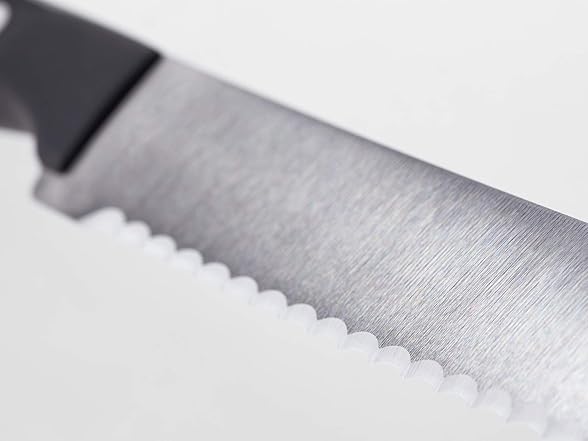 Wüsthof Gourmet 8" Bread Knife, Black (Open Box)