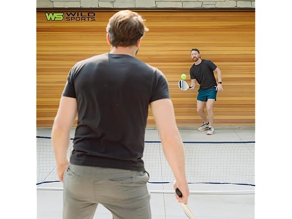 Wild Sports 10’ Driveway-Size Pickleball Net Set