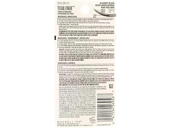 Maybelline Illegal Length mascara Black