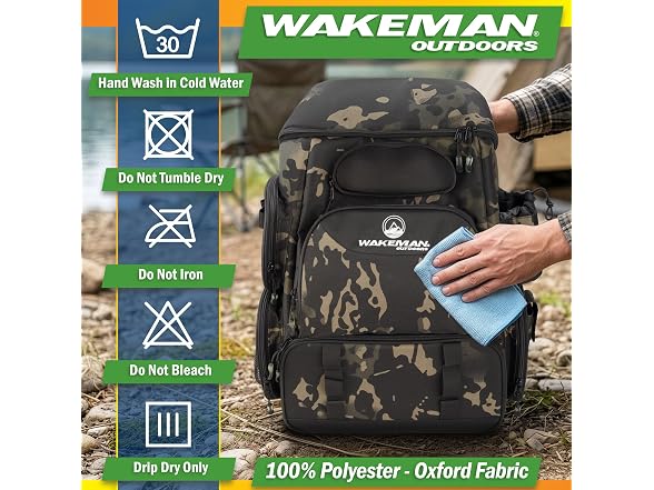 Fishing Backpack with Tackle Boxes