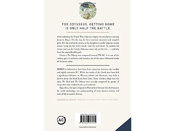 Amazon Publishing The Odyssey (AmazonClassics Edition)