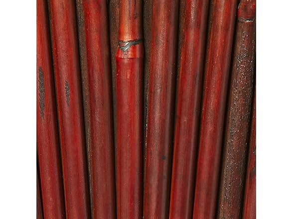 Areca Palm with Bamboo Vase Silk Plant