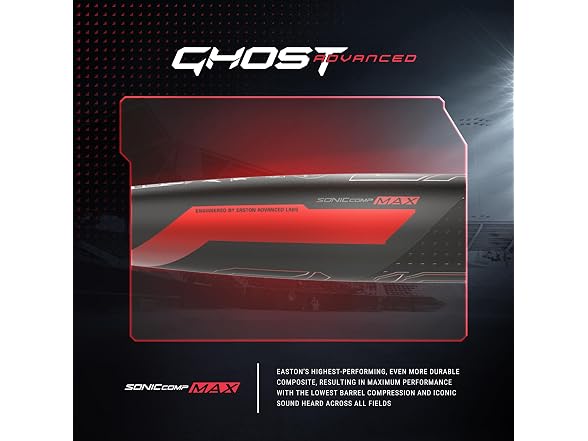 Easton | GHOST ADVANCED Fastpitch Softball Bat | -11 | 29"