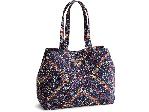 Vera Bradley Premium Cotton Hathaway Tote Bag