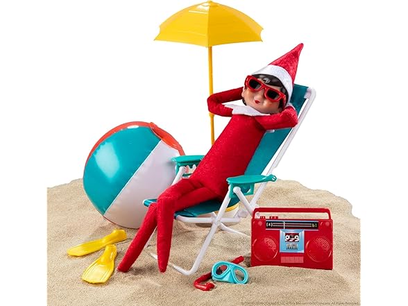 The Elf on The Shelf Beach Vacation Set