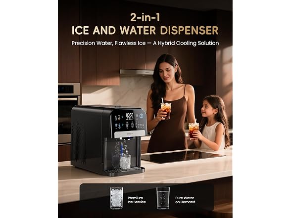 ecozy Smart Nugget Ice Maker Dispenser