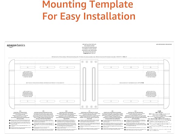 Amazon Basics Low Profile TV Wall Mount