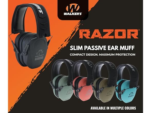 Walker's Razor Slim Passive Muff