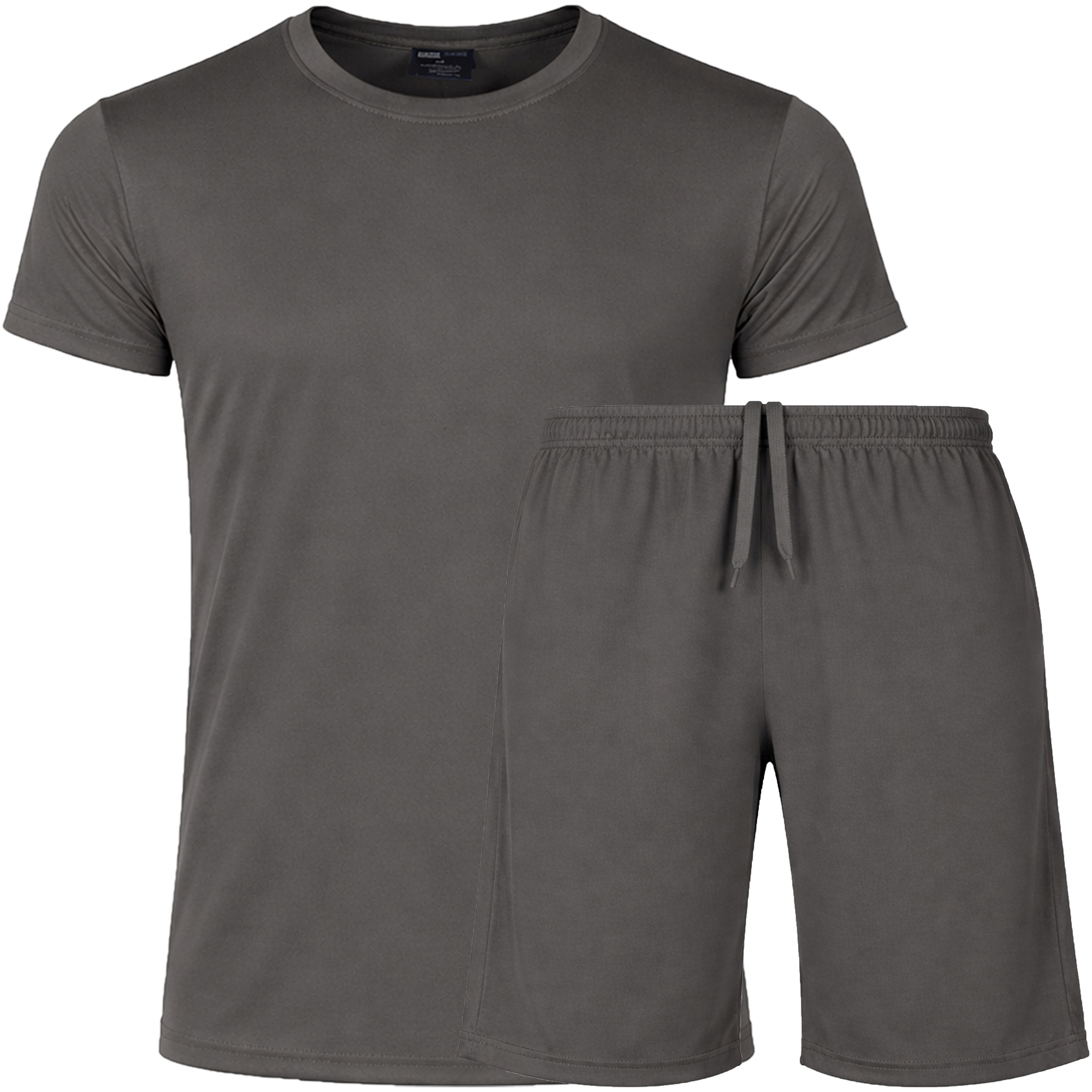 2Pc Or 4Pc Mens Poly Tech Lounge Set - Gallery 13