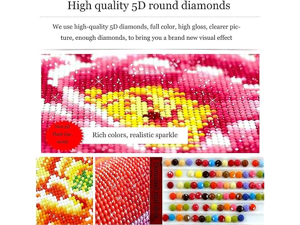DVBQQWE Diamond Painting Kits for Adults
