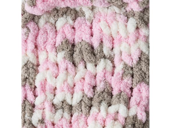 Bernat Baby Blanket Yarn for Crocheting Soft, Little Petunias