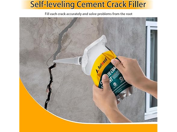 Autosel Concrete Crack Filler 2Pcs