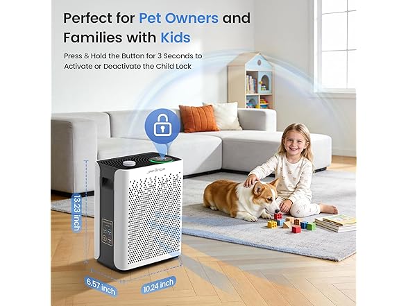 Jafanda Air Purifier for Home